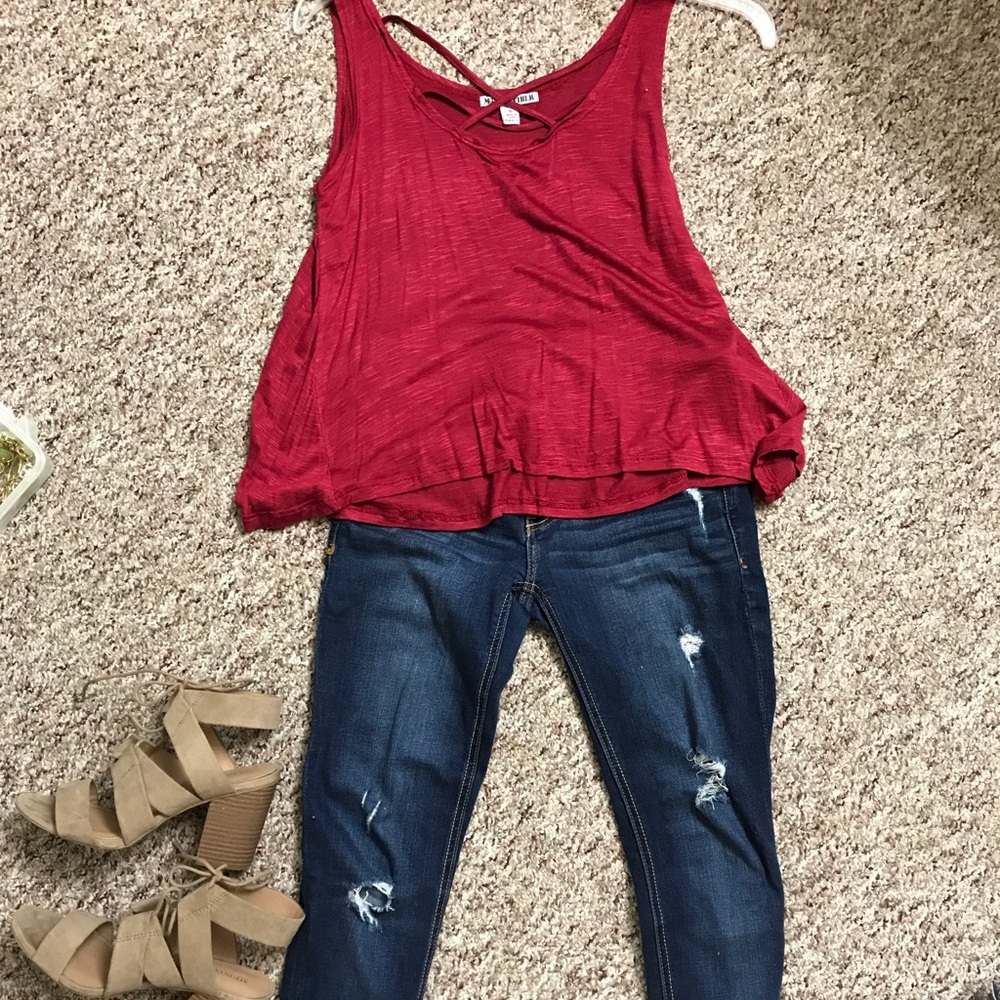 Cute Red Top